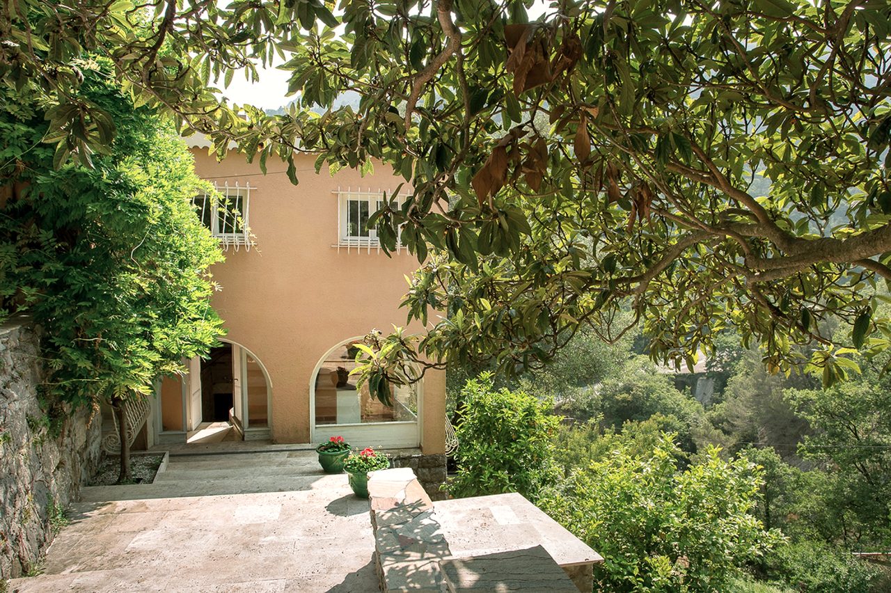 Das Castel Caramel — Künstlervilla in Castillon bei Menton