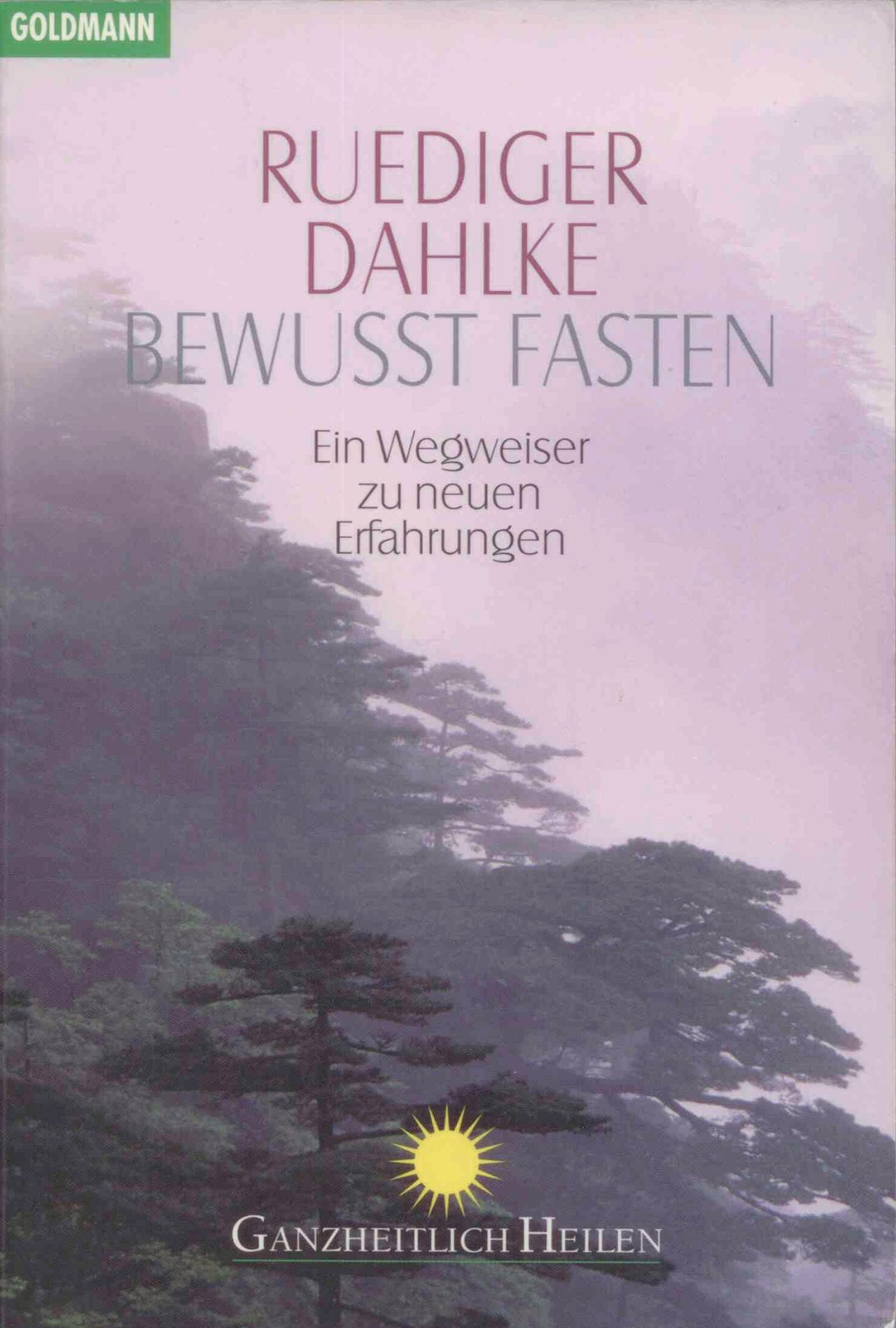 Buchcover: „Bewusst Fasten“ von Ruediger Dahlke
